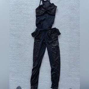 Dance Costume Set Leotard/ Bottoms